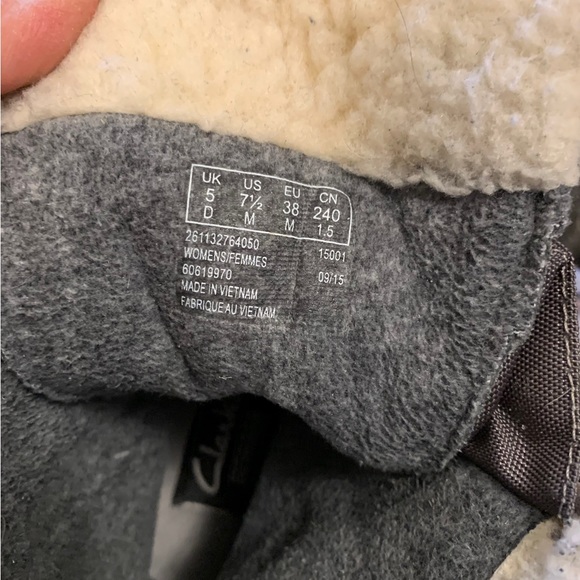 Clarks Outdoor 3M Thinsulate Ultra 400g size 7 1/2 - Picture 6 of 6